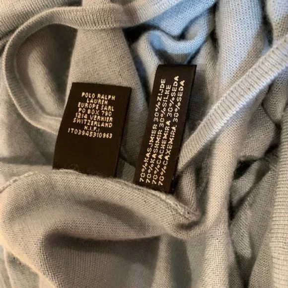 Ralph Lauren Black Label Cashmere Silk Halter Dress - Picture 11 of 15